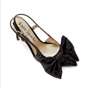 KATE SPADE - Sheela Glitter Slingback Pumps